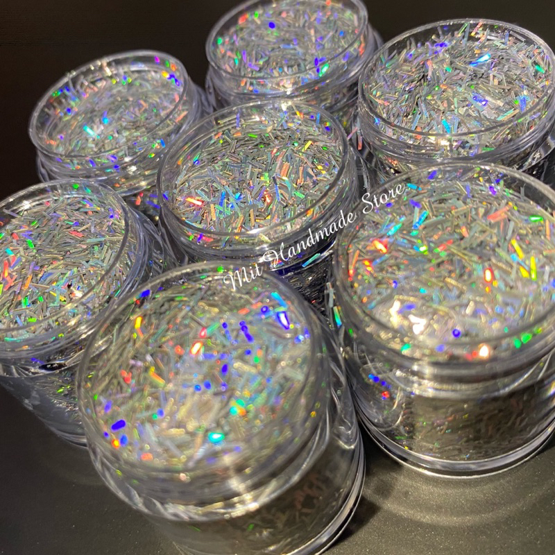 Kim tuyến sợi siêu đẹp, siêu flash trang trí nail, resin KT909