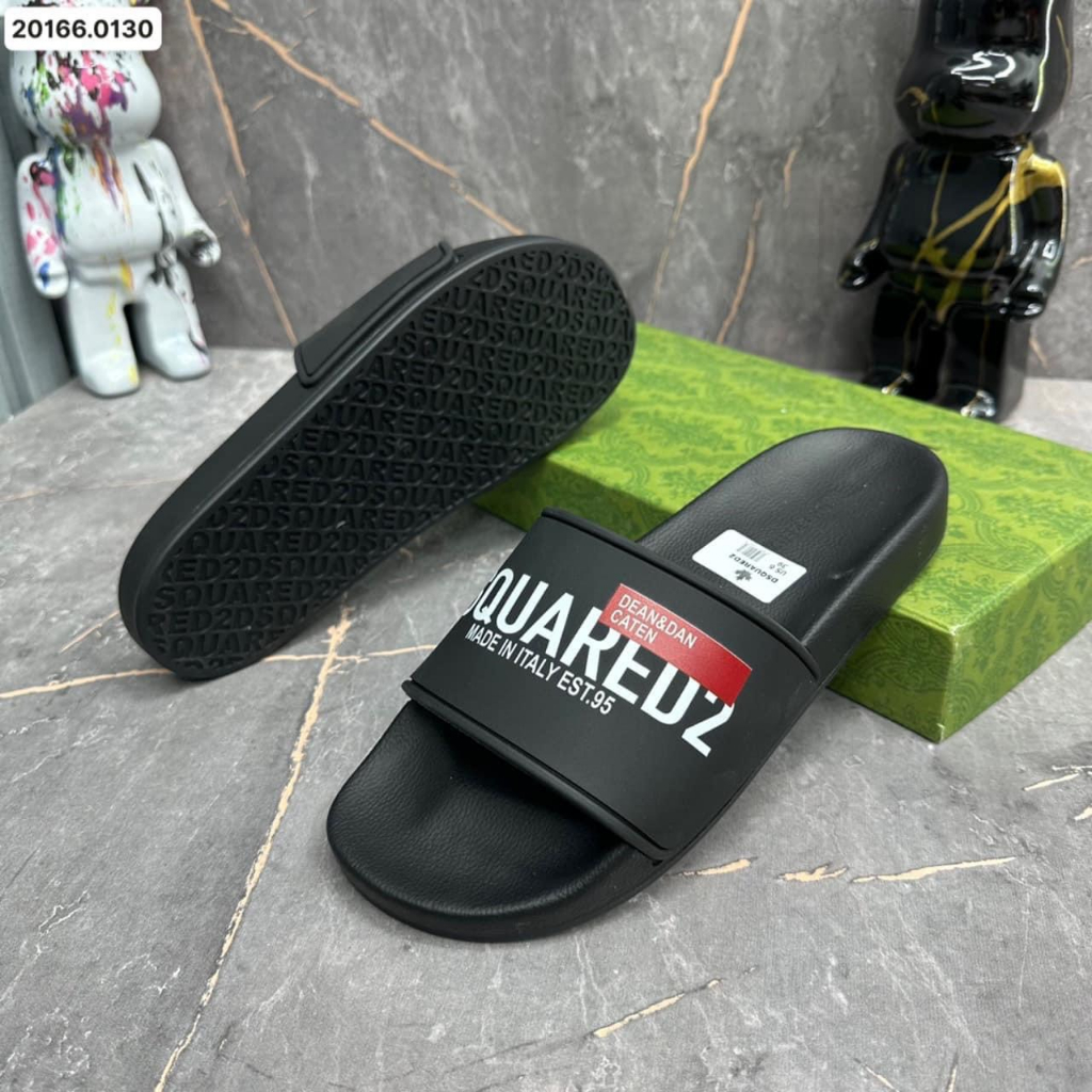 Dép quai ngang nam dsq Dép nam mẫu mới 2023 hot trend