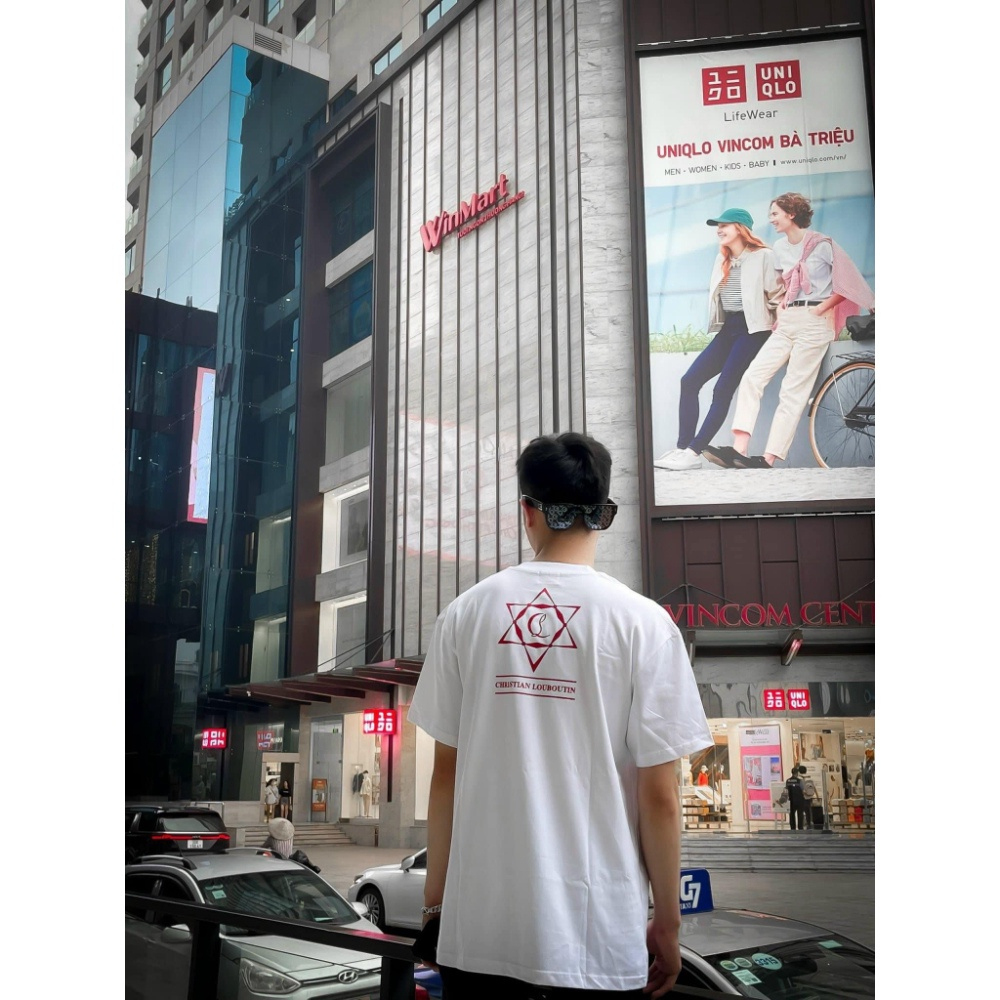 Áo Thun Nam Nữ Họa Tiết Logo Đôi Môi Kim Tuyến Cao Cấp - Áo Phông Siêu Cấp Chất Cotton Cổ Bo Dày Dặn CHào Hè 2023