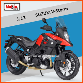 Xe Mô Hình Moto Suzuki V-Storm Tỉ Lệ 1:12 - Maisto - 8721