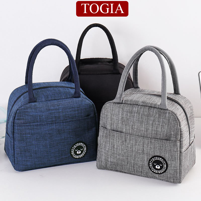 Túi Giữ Nhiệt - Túi Đựng Hộp Cơm Văn Phòng Hình Cá 19 x 23cm TOGIA