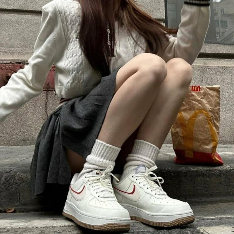 Giày Sneaker Nike Air Force 1 Low 82 Sail 'Brown' DX6065-101 AF1 màu Trắng Be Basic | PiuPiu Authentic