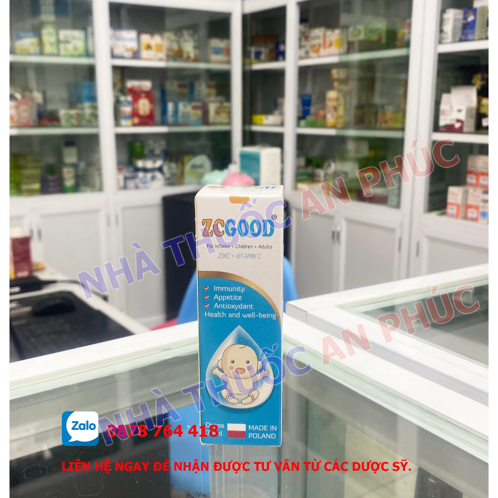 ZCGOOD 30ml  Bổ sung kẽm và Vitamin