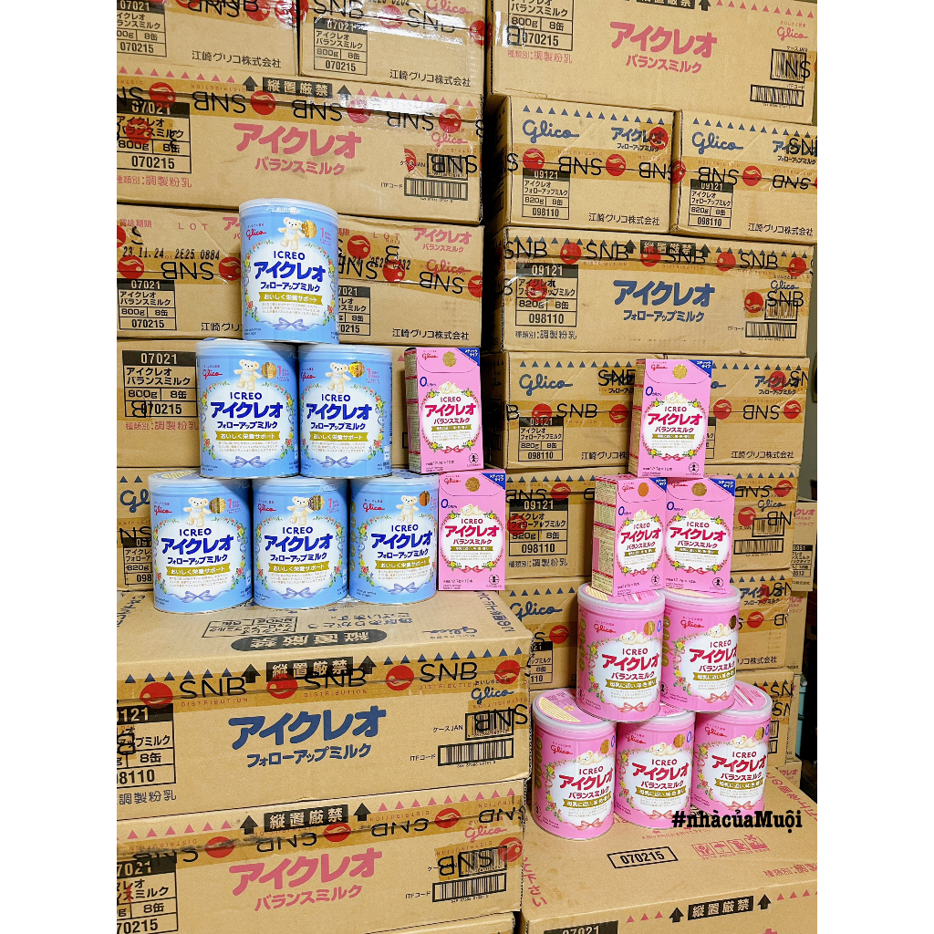 COMBO 3 LON GLICO SỐ 0 800g