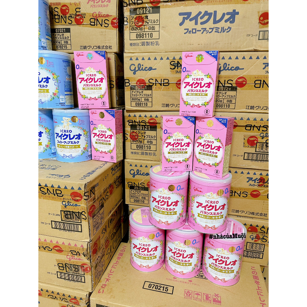 COMBO 3 LON GLICO SỐ 0 800g