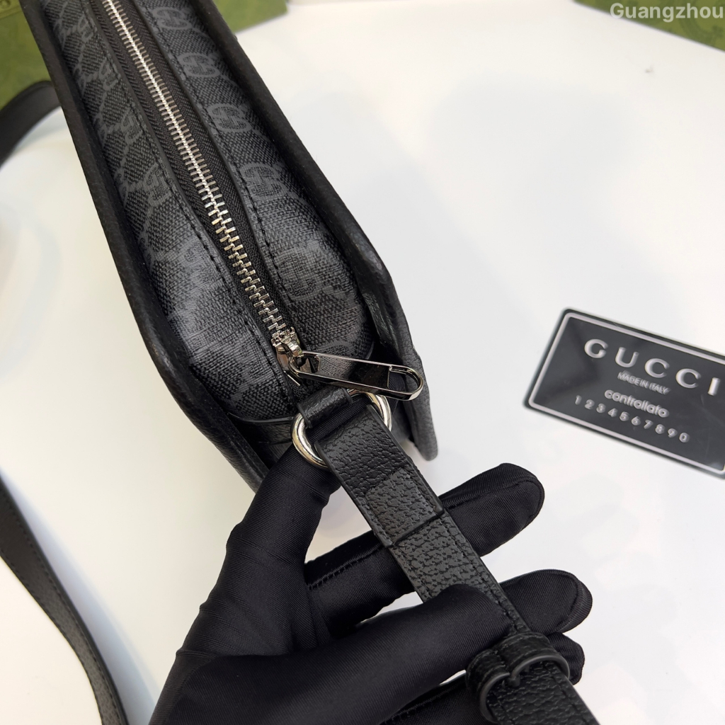 Túi hộp đeo chéo Gucci 1 khóa họa tiết monogram tag da 22.5x14x7cm fullbox bill thẻ LA on web