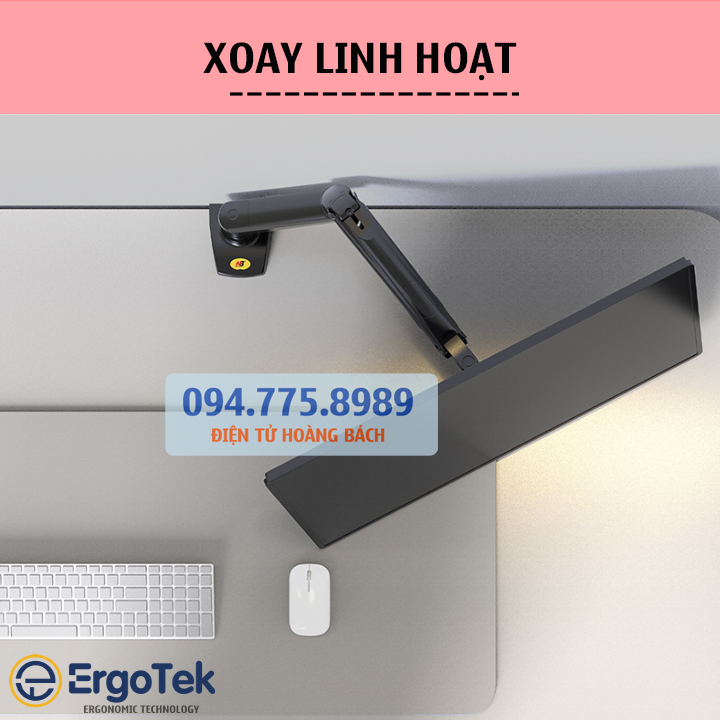 Giá Treo Màn Hình Máy Tính NB F80 17 - 30 Inch / NB G45 22 - 40 Inch - Arm Treo Màn Hình F80 - Gắn Bàn - Xoay 360 Độ