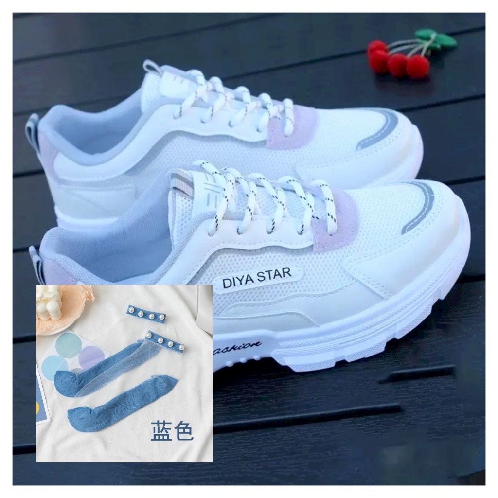 Giày thể thao nữ DIYA STAR phong cách HÀN QUỐC