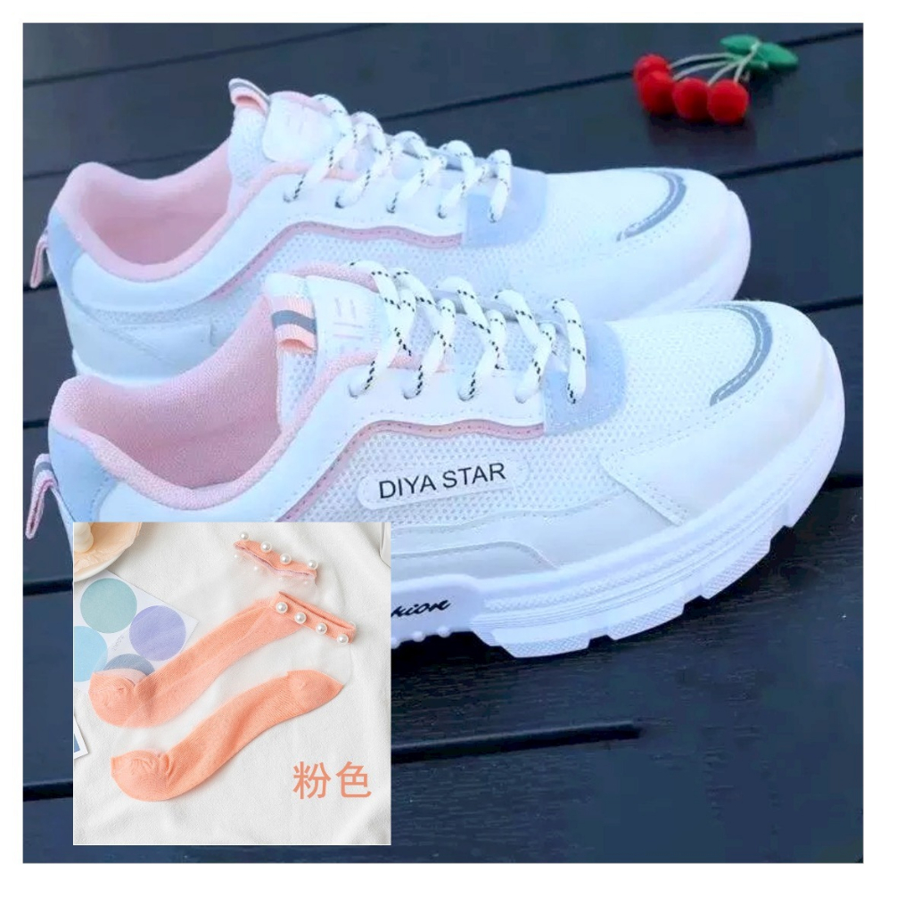 Giày thể thao nữ DIYA STAR phong cách HÀN QUỐC