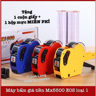 Súng bắn giá tiền MX5500 - Máy bắn giá (Tặng kèm mực và giấy in)