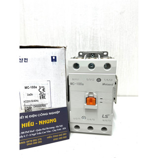 Contactor khởi động từ ls mc 100a - korea | hiếu nhung