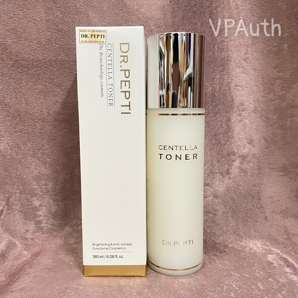 Toner dr pepti centella dưỡng trắng cân bằng độ ph