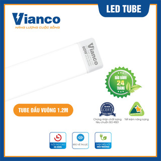 Đèn led tube đầu vuông 60w vianco - tu4va