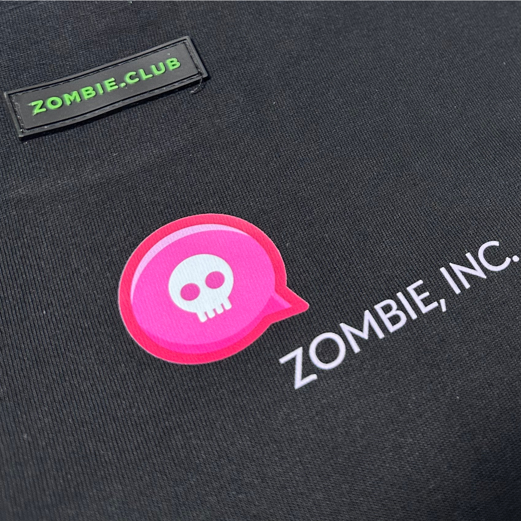 Áo thun Zombie Club x PAMIN Cute Donut vải thun cotton định lượng 250gsm ZB007