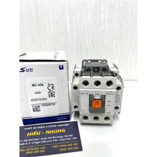 Contactor khởi động từ ls mc 40a - korea | hiếu nhung