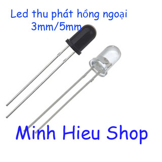 LED Phát/ Thu Hồng Ngoại Các Loại Phi 3mm phi 5mm đèn led hồng ngoại