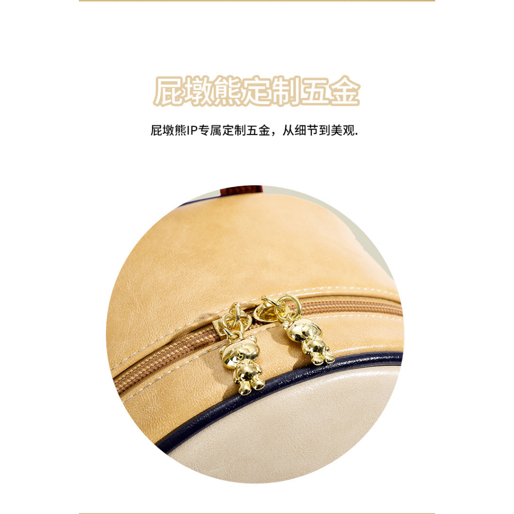 Balo nữ gấu beibao xinh xỉnh size 25 cao 29 da siu đỉnh