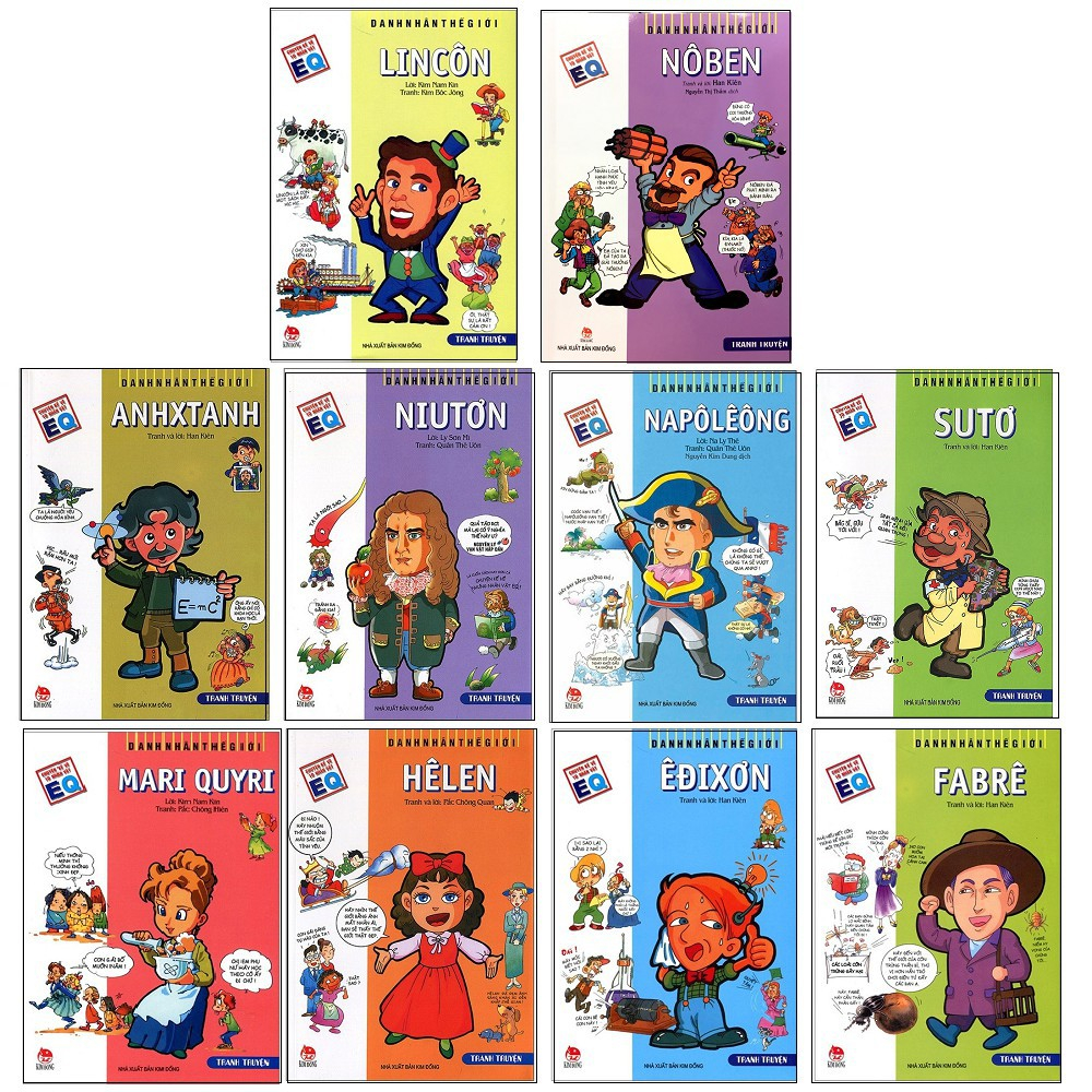 Sách - Danh nhân thế giới  - NXB Kim Đồng