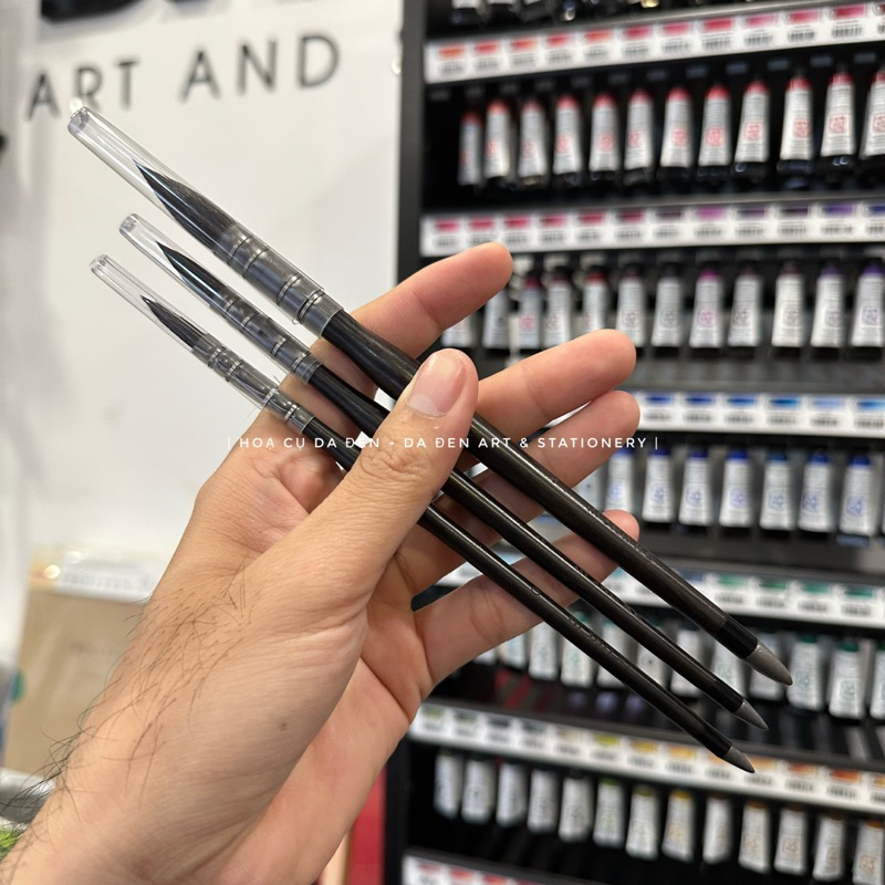 Cọ Mop Aishake Lông Sóc Đuôi Kim Loại