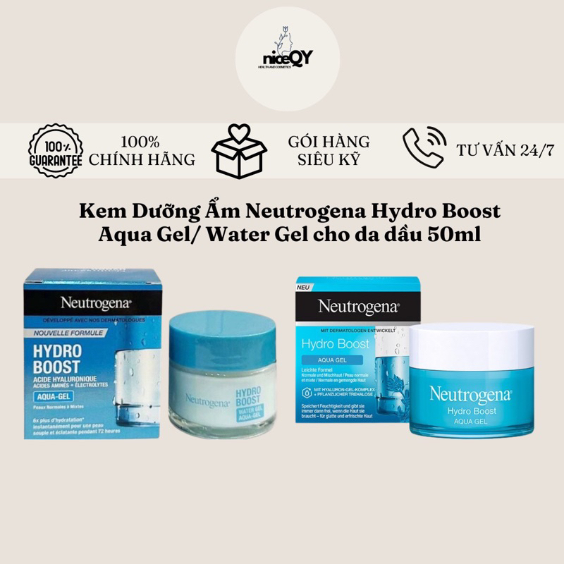 [HÀNG PHÁP] Kem dưỡng Neutrogena Hydro Boost Aqua/Water Gel