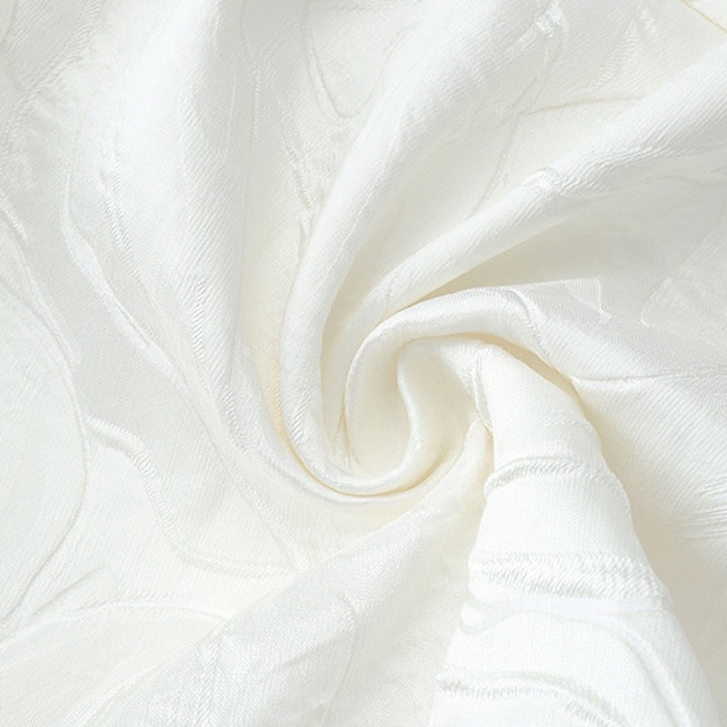 Váy trắng dự tiệc MINA thiết kế hai dây dáng xoè phồng đắp nơ ngực vải gấm sang trọng xinh đẹp MN126