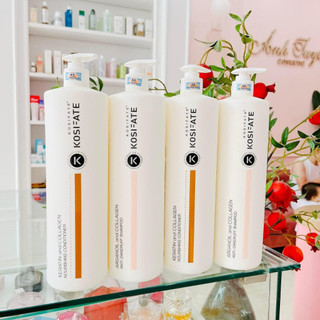 Cặp gội xả dưỡng sinh, phục hồi đa tầng, sạch gàu bổ sung dưỡng chất cho tóc kosifate 1000ml chính hãng
