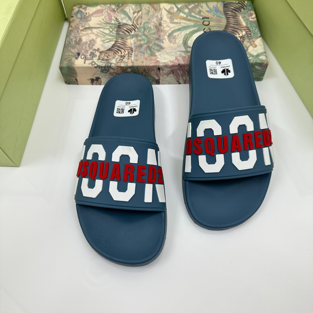 Dép Nam Quai Ngang Đẹp, Dép ICON Chất Liệu Cao Su, Đế PU Chống Trơn Trượt Êm Chân Thoải Mái