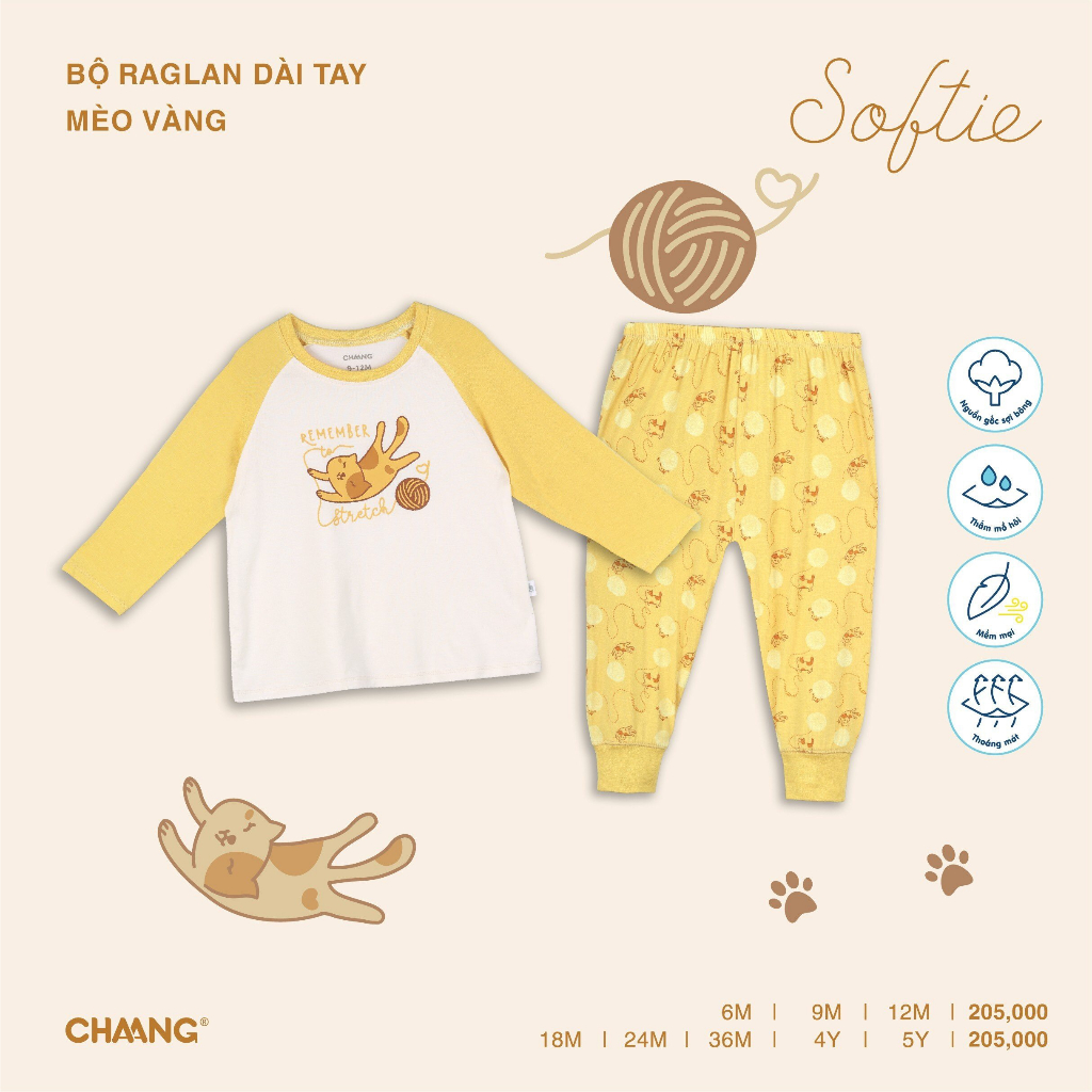 Chaang Bộ raglan dài tay AW2023D08