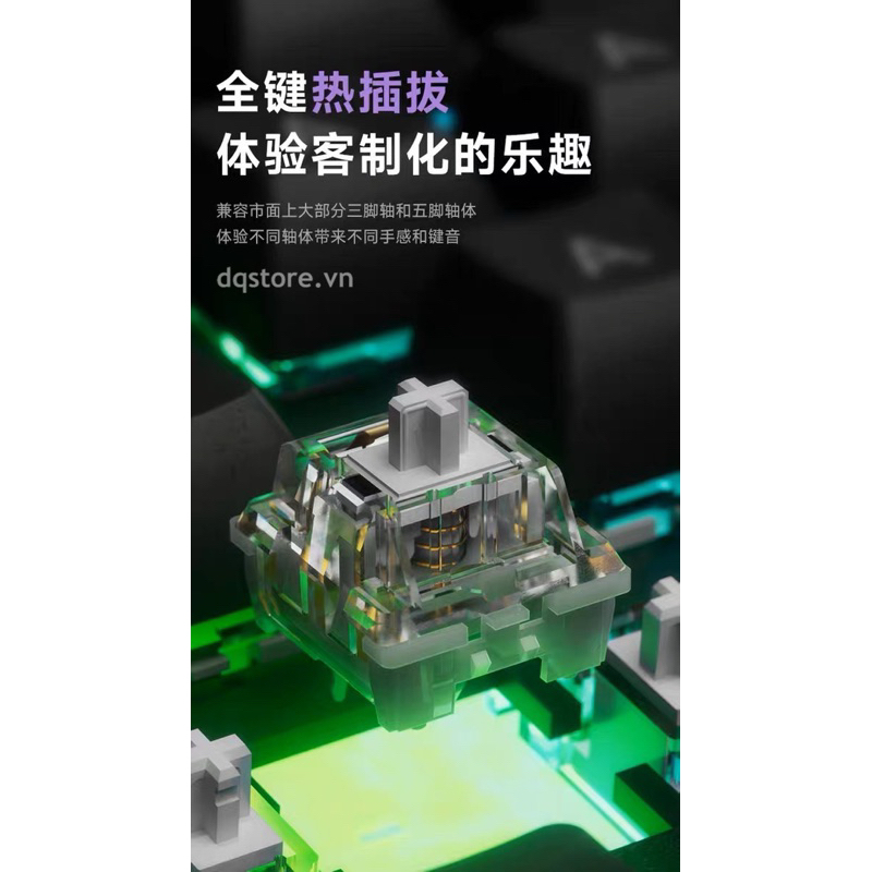 Bàn phím cơ MONSGEEK M1W 3 Mode