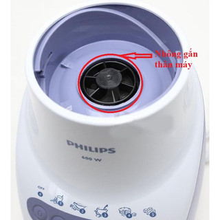 Phụ kiện máy xay- Bánh răng cao su chính hãng máy xay Philip HR2115/ hr2118/ hr2068/ hr2221/ hr2223