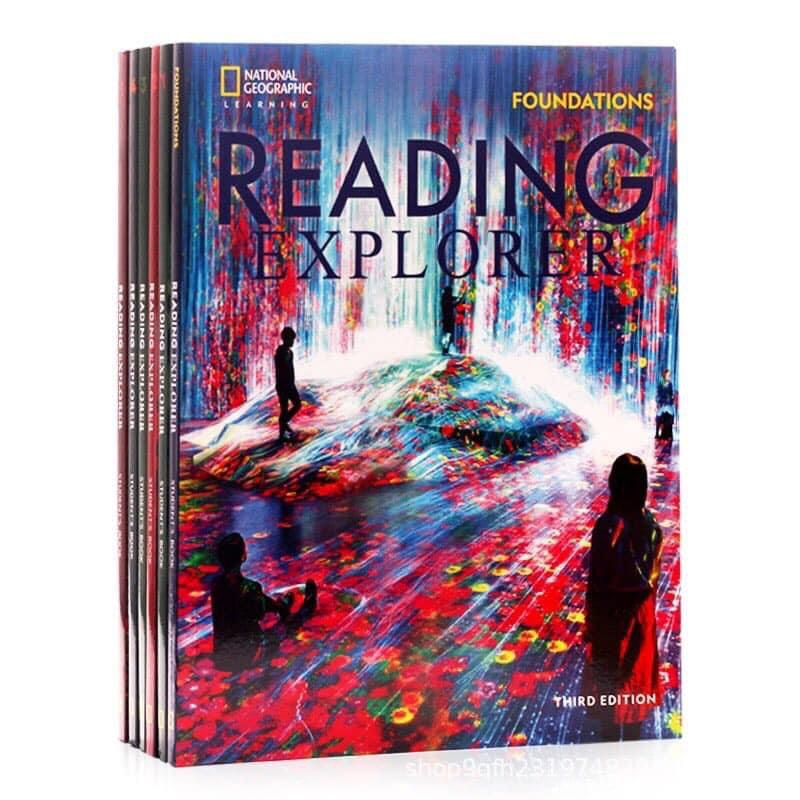 Sách - Reading Explorer 3rd Edition bộ 6 quyển nhập khẩu kèm mp3