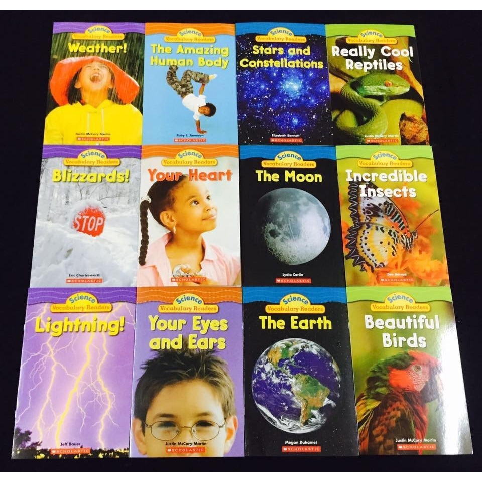 Sách - Science vocabulary readers combo 34 quyển có file nghe