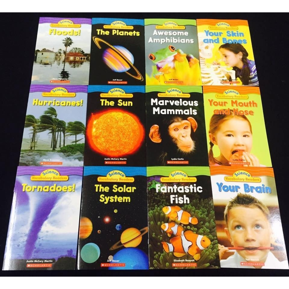 Sách - Science vocabulary readers combo 34 quyển có file nghe