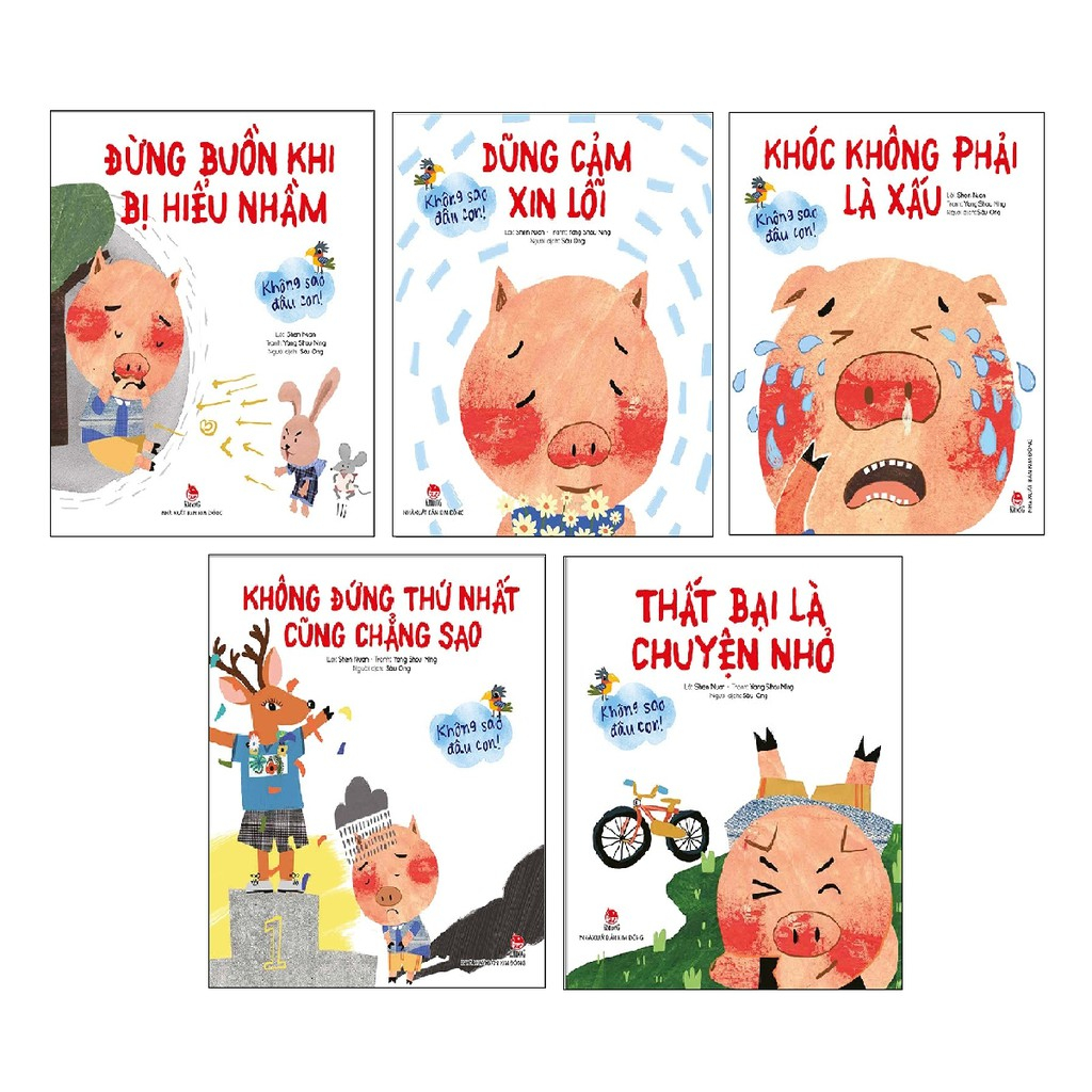 Sách - Không Sao Đâu Con ( Trọn bộ 5 cuốn )