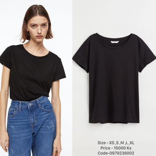 Áo thun basic nữ Hm Auth giá sale