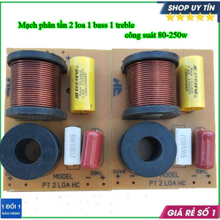 Mạch phân tần 2 loa ad-1 bass-1 treble