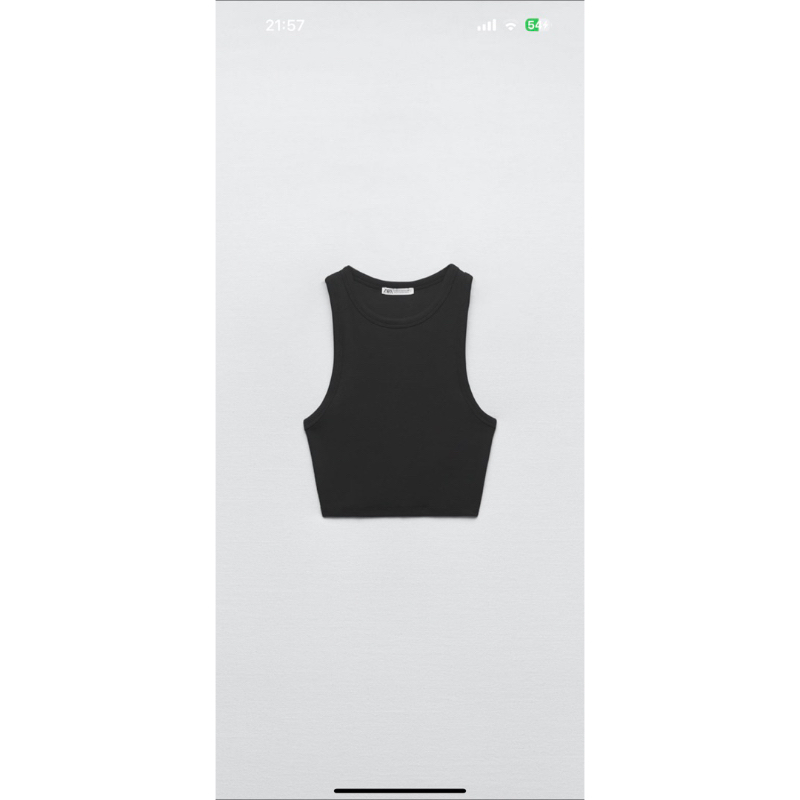 Áo croptop Zara mẫu new 2023