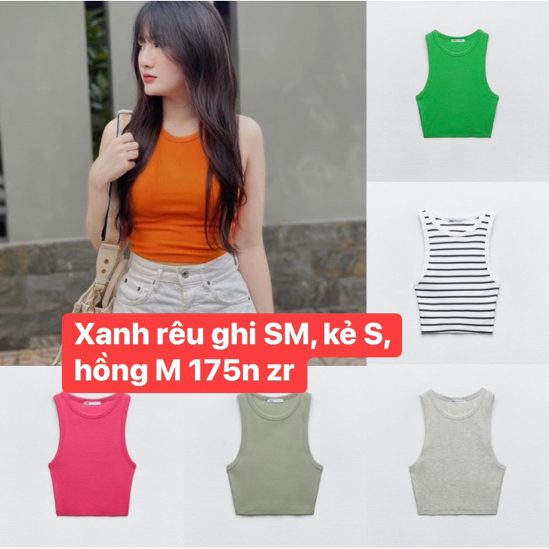 Áo croptop Zara mẫu new 2023