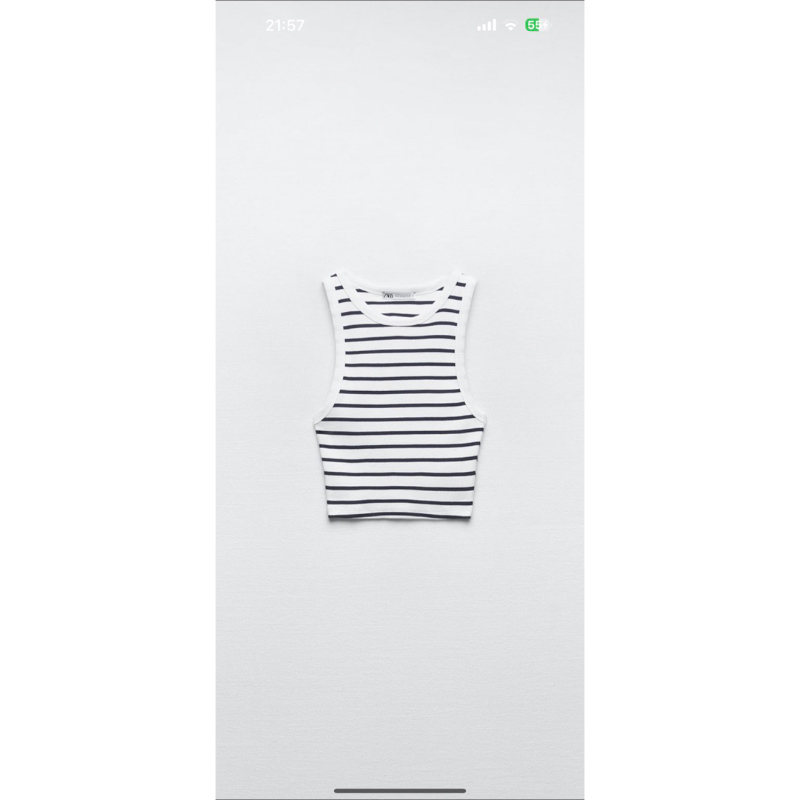Áo croptop Zara mẫu new 2023