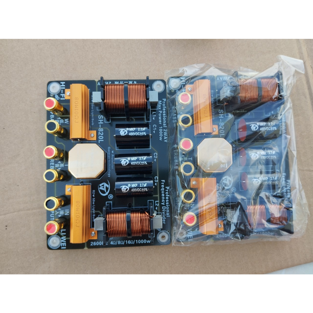 Mạch phân tần loa full đơn 25,30,40,50-có bảo vệ chông cháy treble