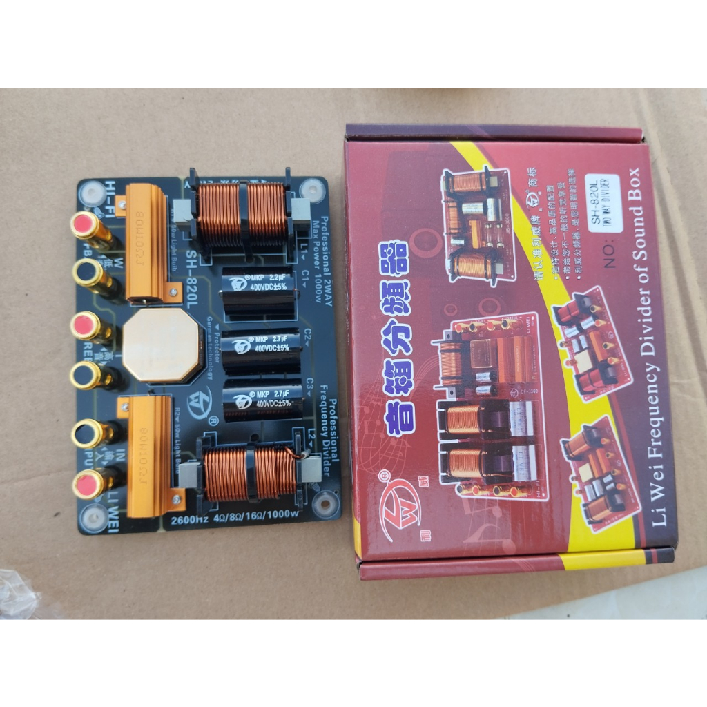 Mạch phân tần loa full đơn 25,30,40,50-có bảo vệ chông cháy treble