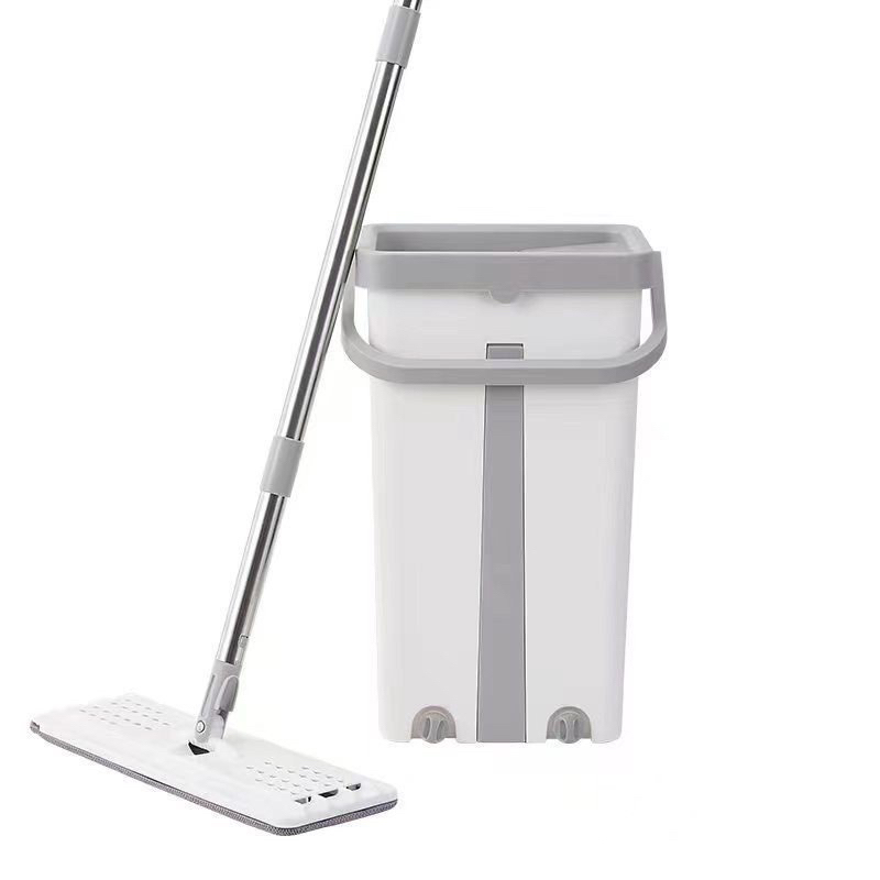 Bộ cây lau nhà tự vắt xoay 360 độ kèm thùng tự vắt cao cấp Goso X3
