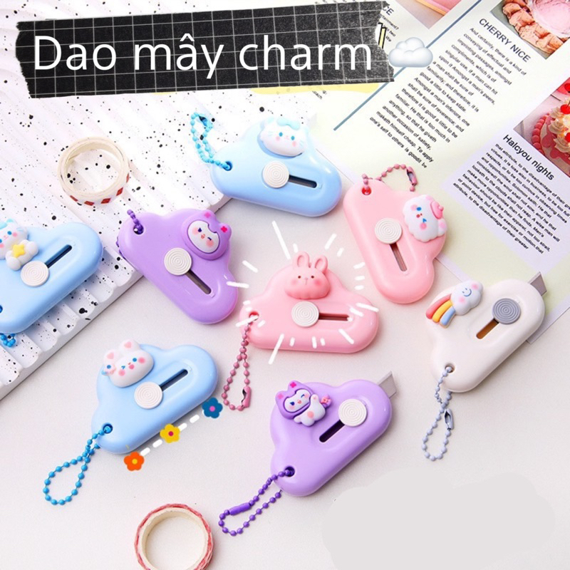 Dao mây Sanrio ☁ kèm charm và móc khóa