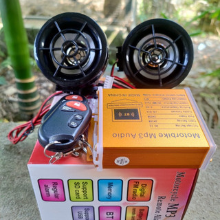 KHÓA CHỐNG TRỘM VÀ NGHE NHẠC MP3 2IN1 Bluetooth CHO XE MÁY