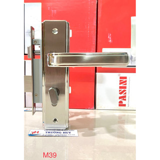 Pa m39 khoá tay gạt phòng ngủ inox sus 304 pasini - bảo hành 1 năm