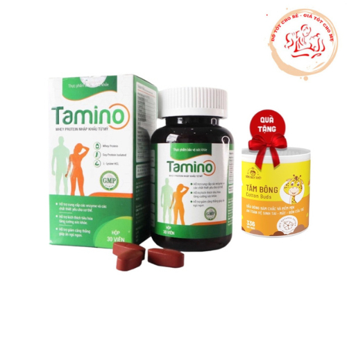 [Chính hãng] Tăng cân Tamino an toàn, hiệu quả hộp 30 viên