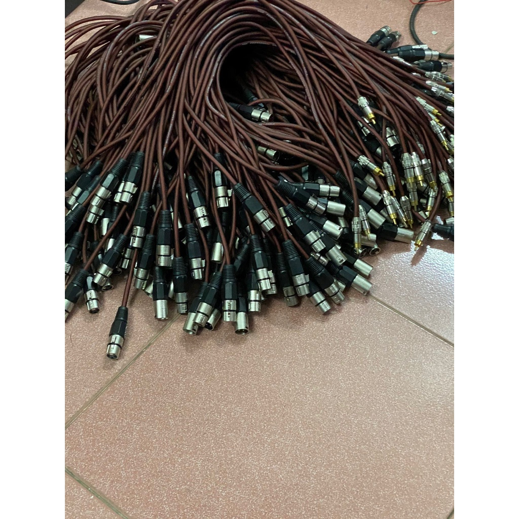 Dây Rắc Âm Thanh , dây 3 lõi tốt 0,6m--->2m