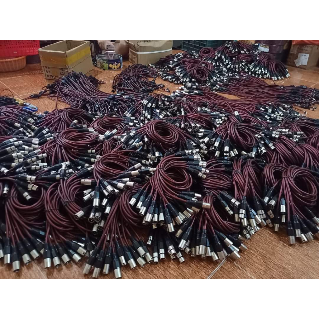 Dây Rắc Âm Thanh , dây 3 lõi tốt 0,6m--->2m