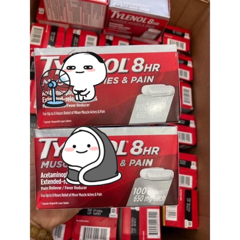 VIÊN UỐNG 𝐓𝐘/𝐋𝐄𝐍𝐎𝐋 𝐆𝐈𝐀̉𝐌 Đ𝐀𝐔 𝐇𝐀̣ 𝐒𝐎̂́𝐓 100 viên-HÀNG MỸ