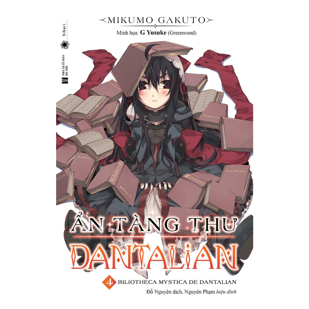 Sách - Bộ Ẩn tàng thư Dantalian